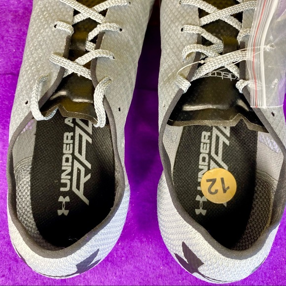 Under Armour Kick Distance 2 Track Shoes Grey Mens main image 8